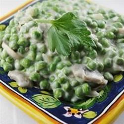 Creamy Mushroom Peas Recipe