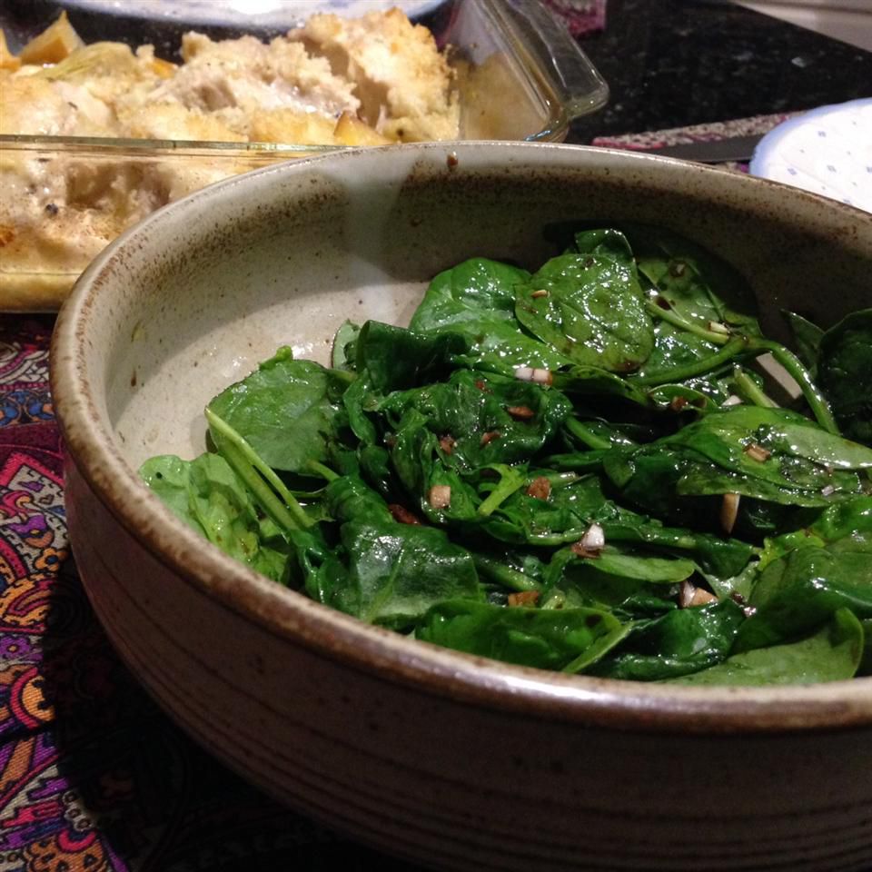 Wilted Spinach Recipe