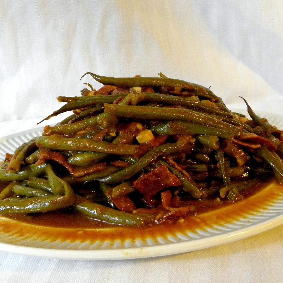 Slow-Cooked Green Beans