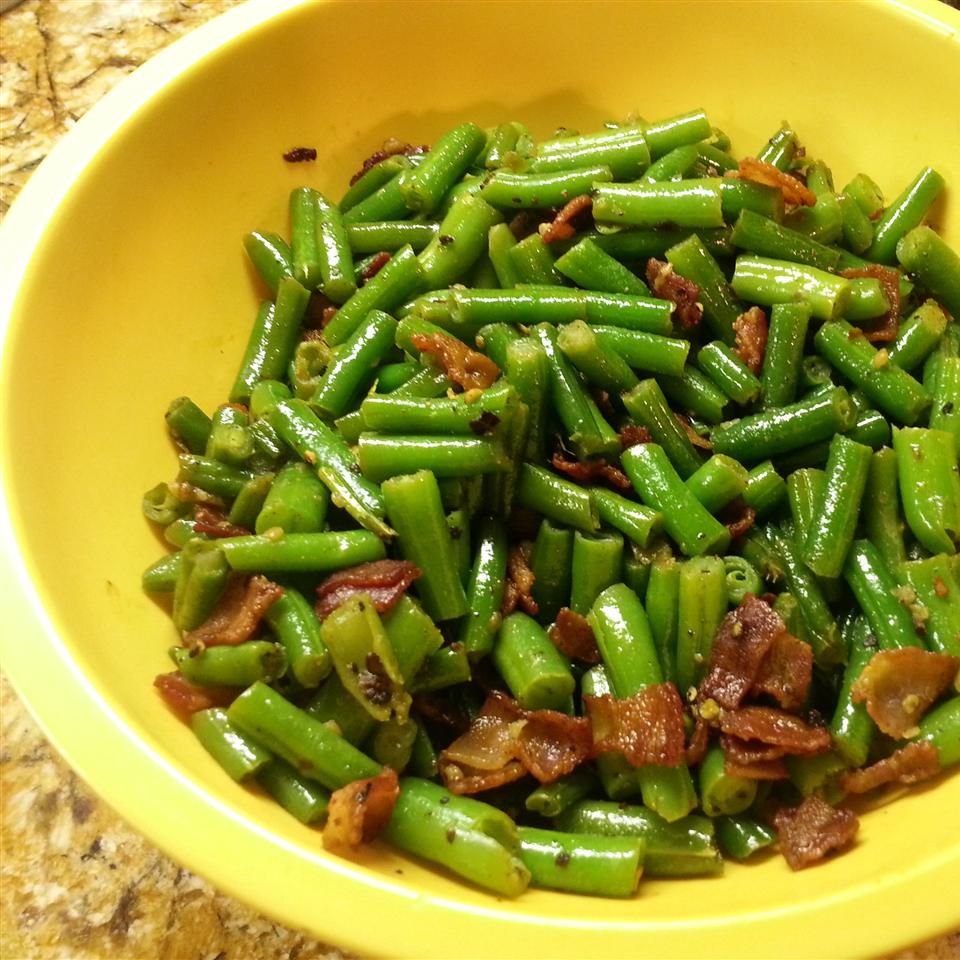 Green Bean and Bacon Saute Recipe