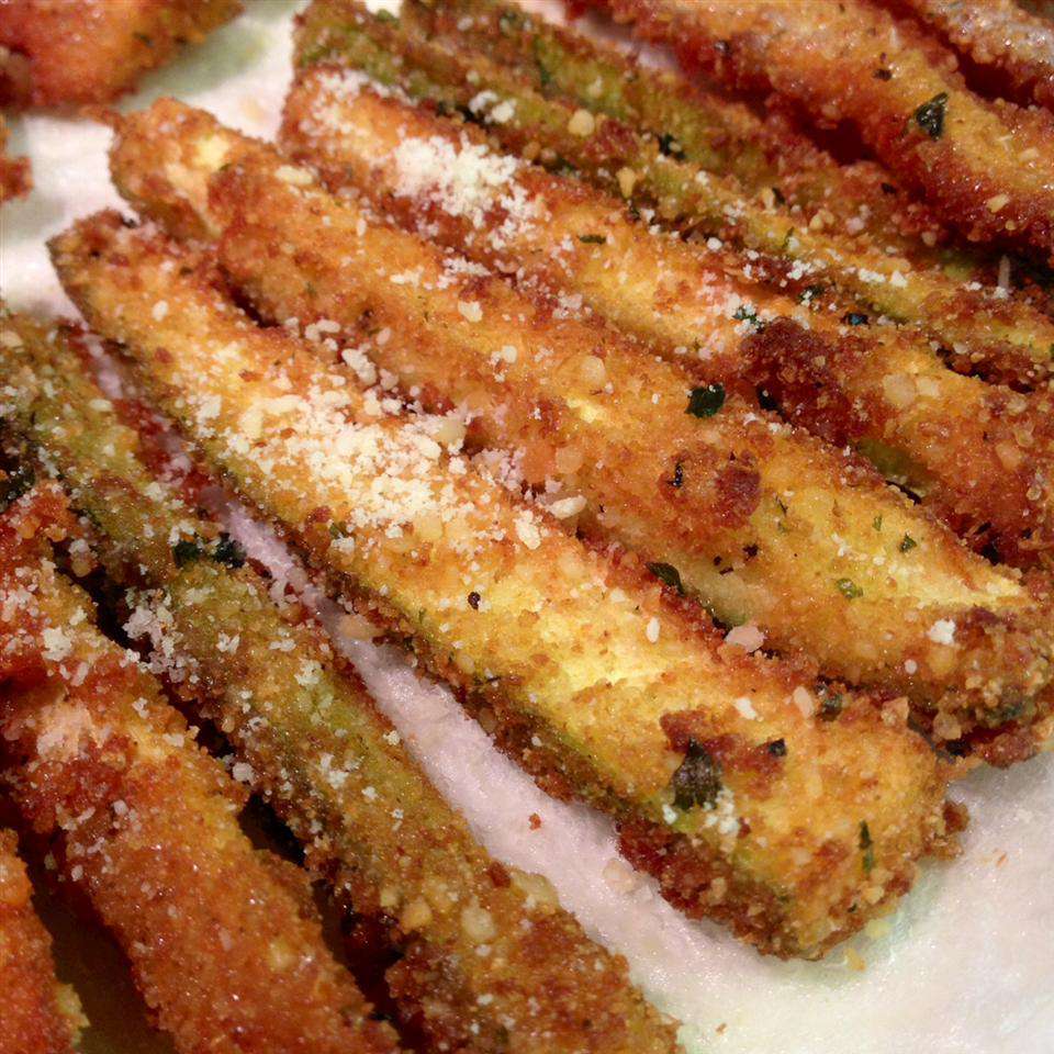 Crispy Fried Zucchini Recipe