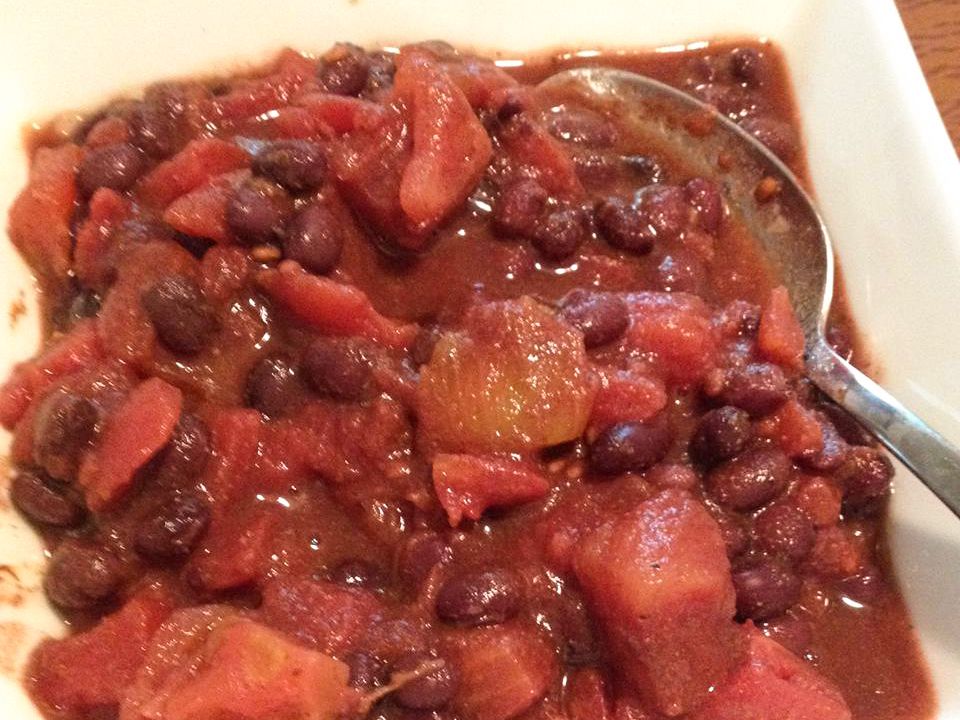 Easy Black Beans and Tomatoes Recipe