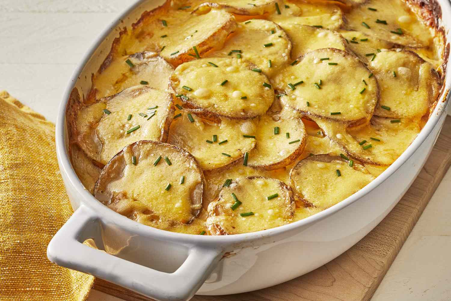 Creamy au Gratin Potatoes Recipe