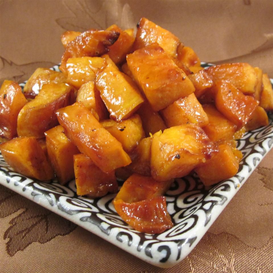 Honey Roasted Sweet Potatoes Recipe