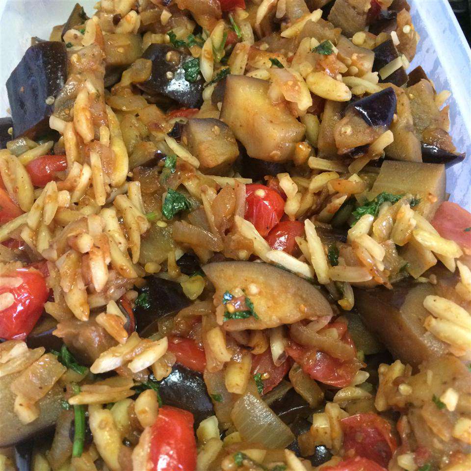 Eggplant with Almonds Recipe