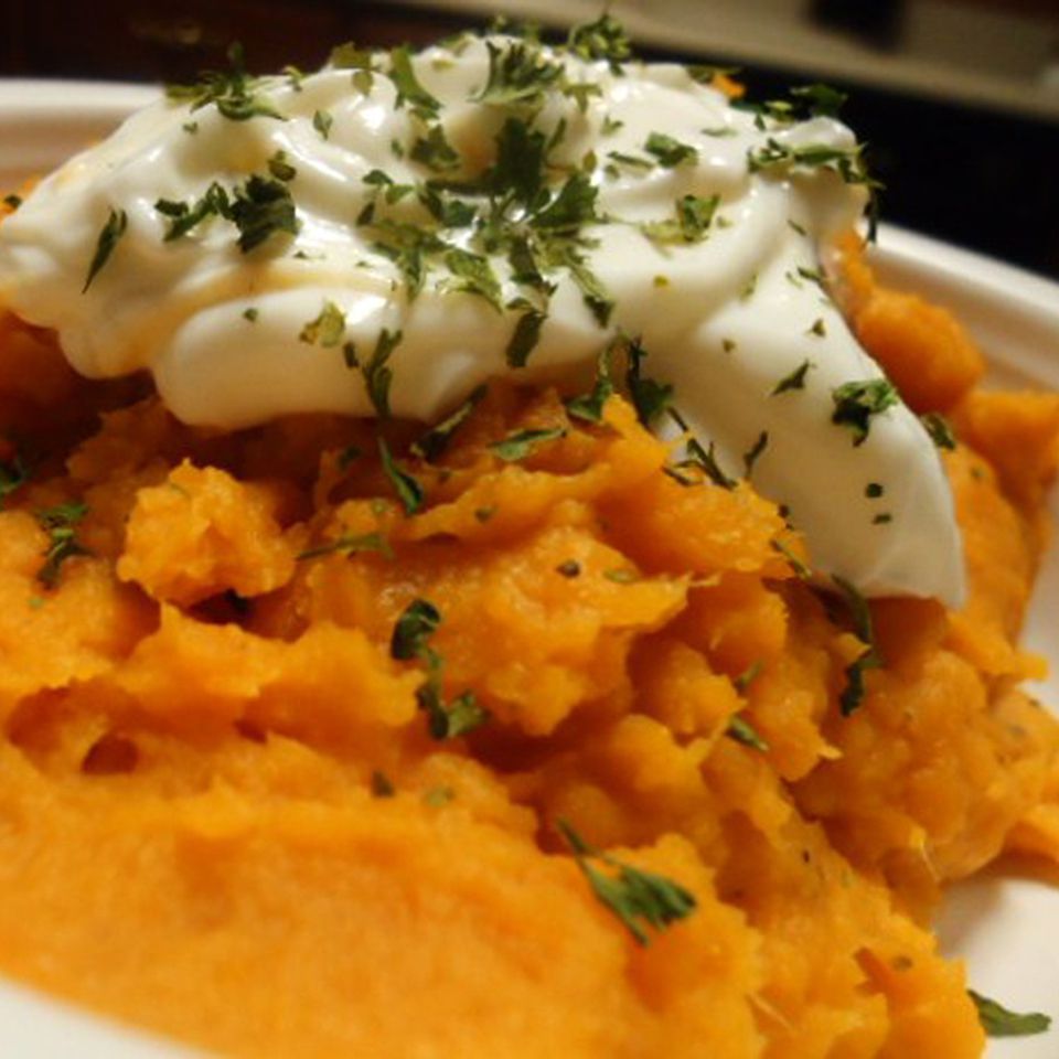 Mashed Sweet Potatoes Recipe