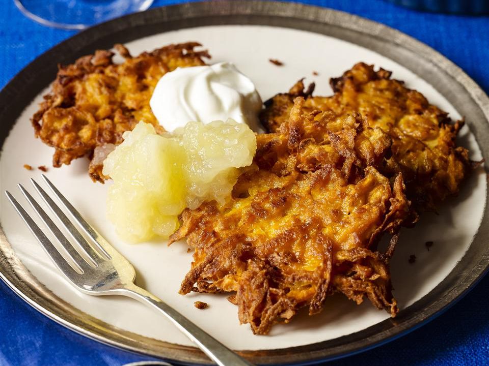 Sweet Potato Latkes Recipe