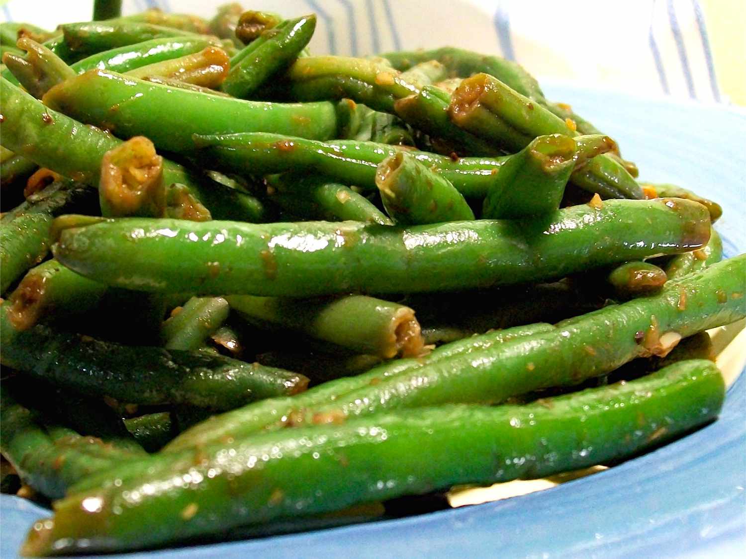 Chinese Green Bean Stir-Fry Recipe