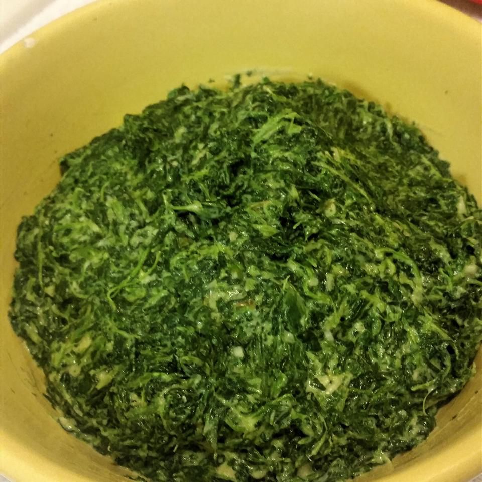 Creamed Spinach Recipe