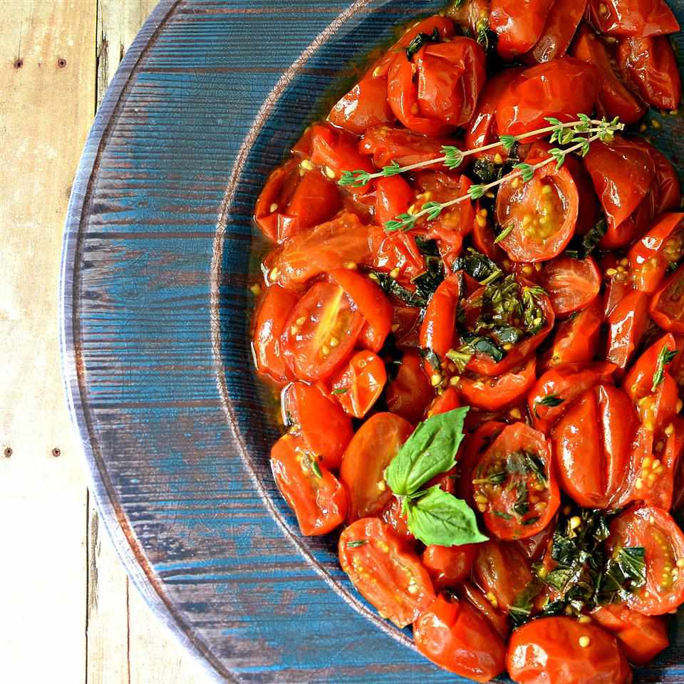 Oven Roasted Grape Tomatoes Recipe