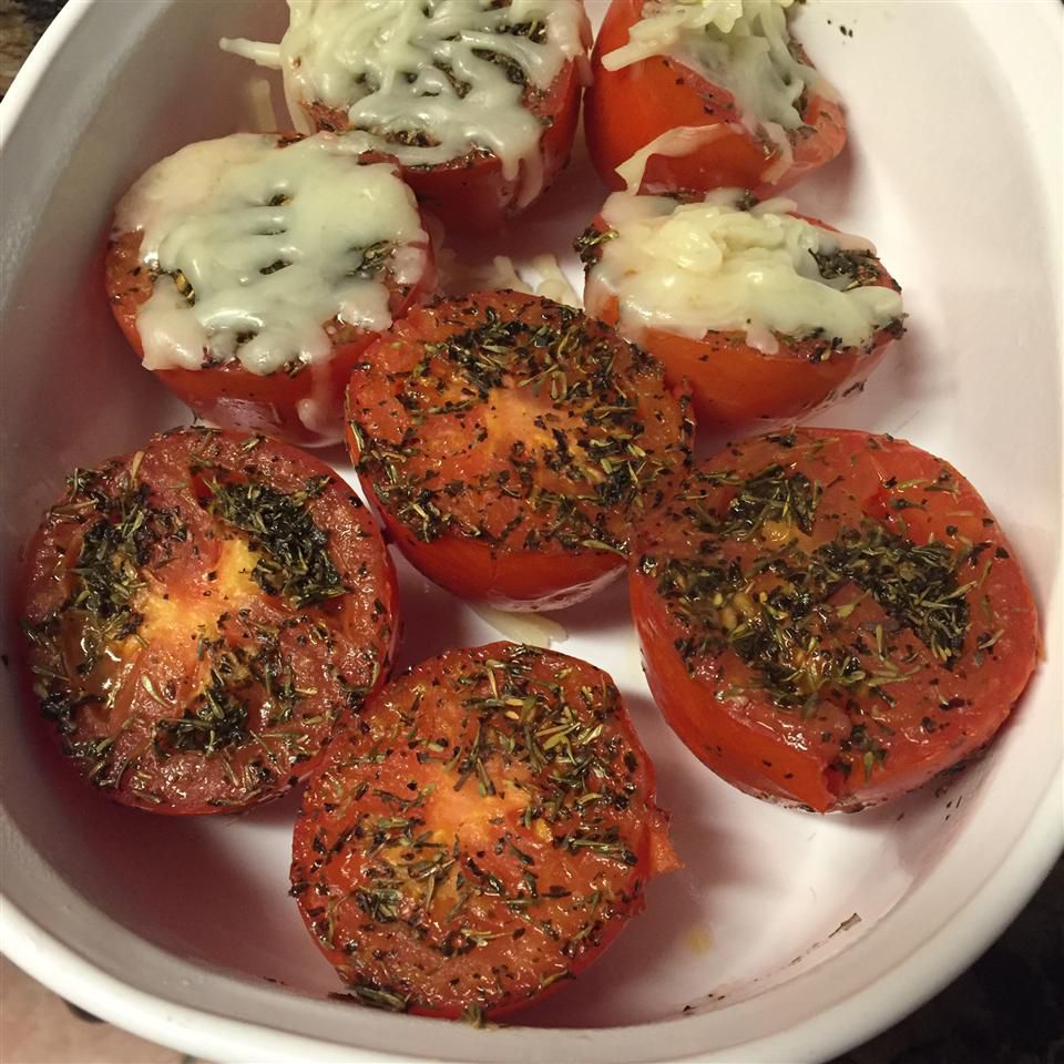 Red, Juicy, Herb-Fried Tomatoes Recipe