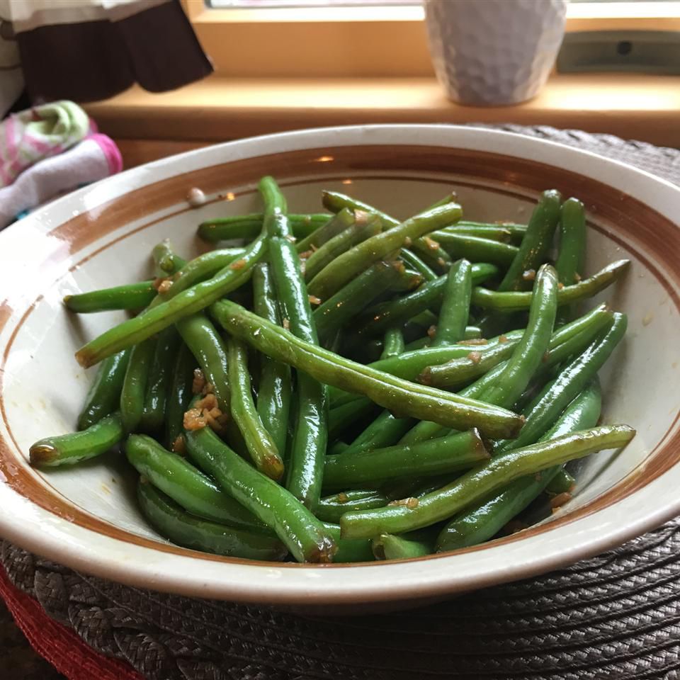 Dad's Pan-Fried Green Beans Recipe