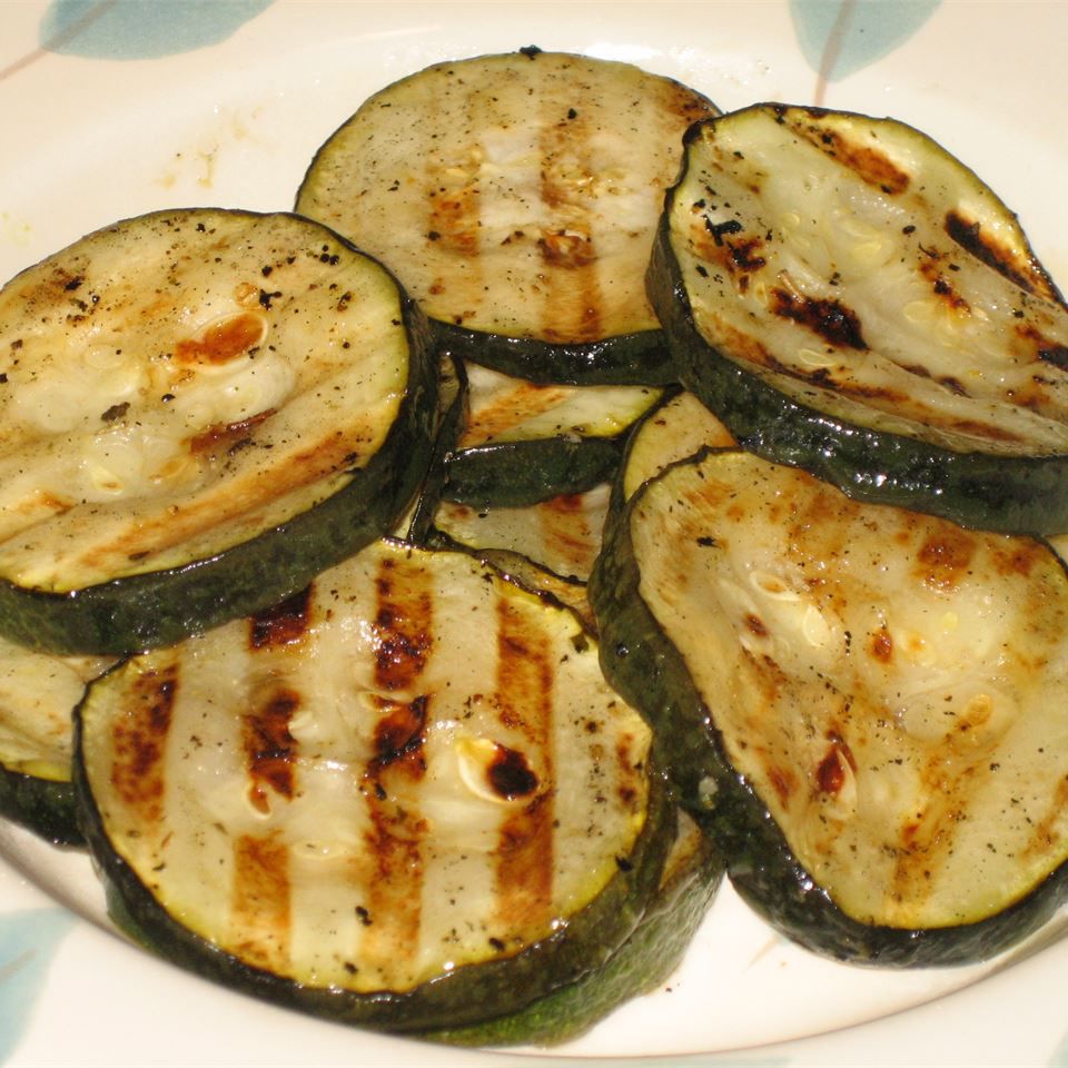 Grilled Sliced Zucchini Recipe