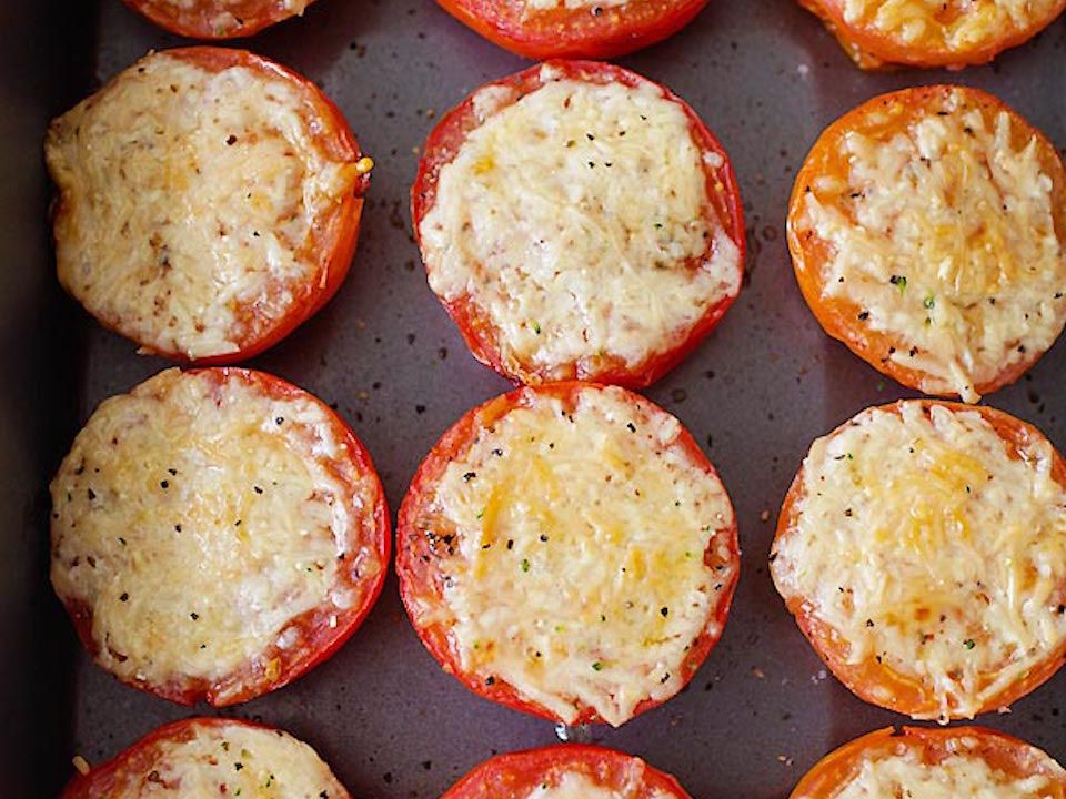 Parmesan-Roasted Tomatoes Recipe