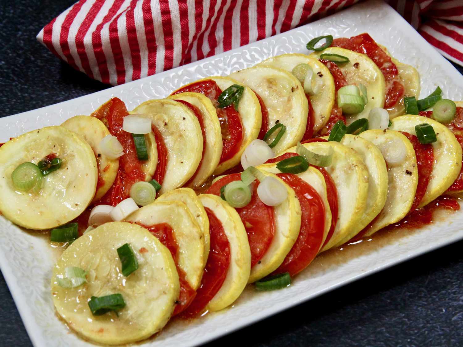 Crookneck Squash and Tomatoes Recipe