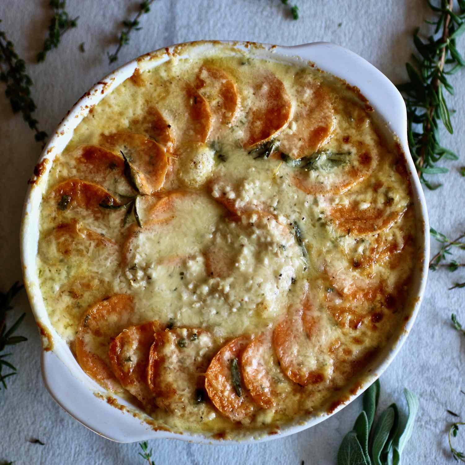 Sweet Potato Gratin Recipe