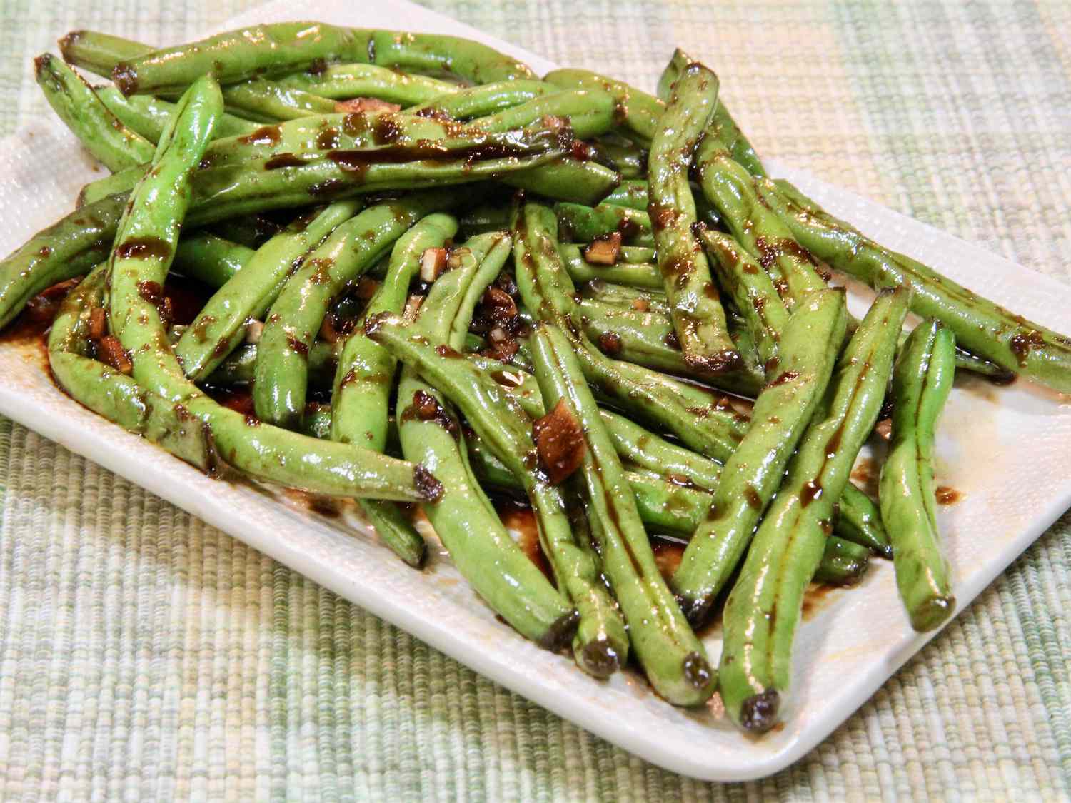 Sweet and Spicy Green Beans