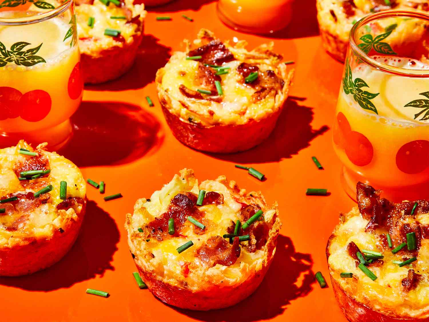 Hash Brown and Bacon Omelet Cups Recipe