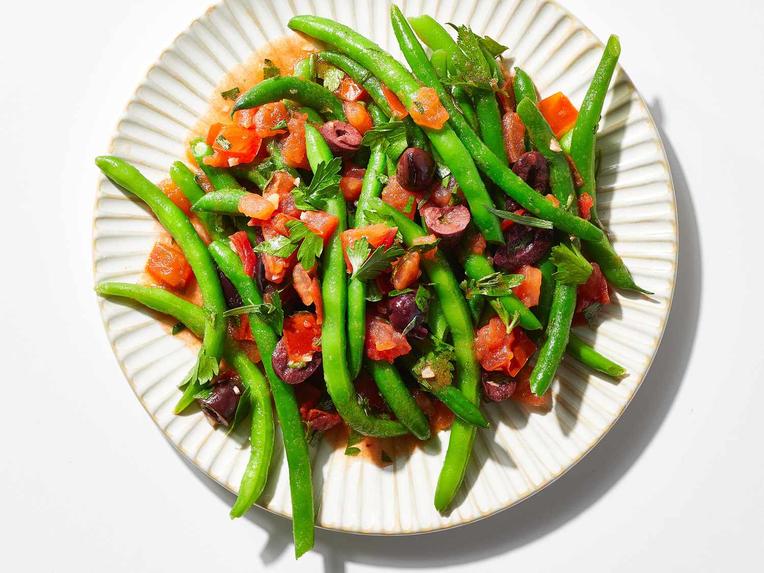 Green Beans with Olives and Tomatoes Recipe