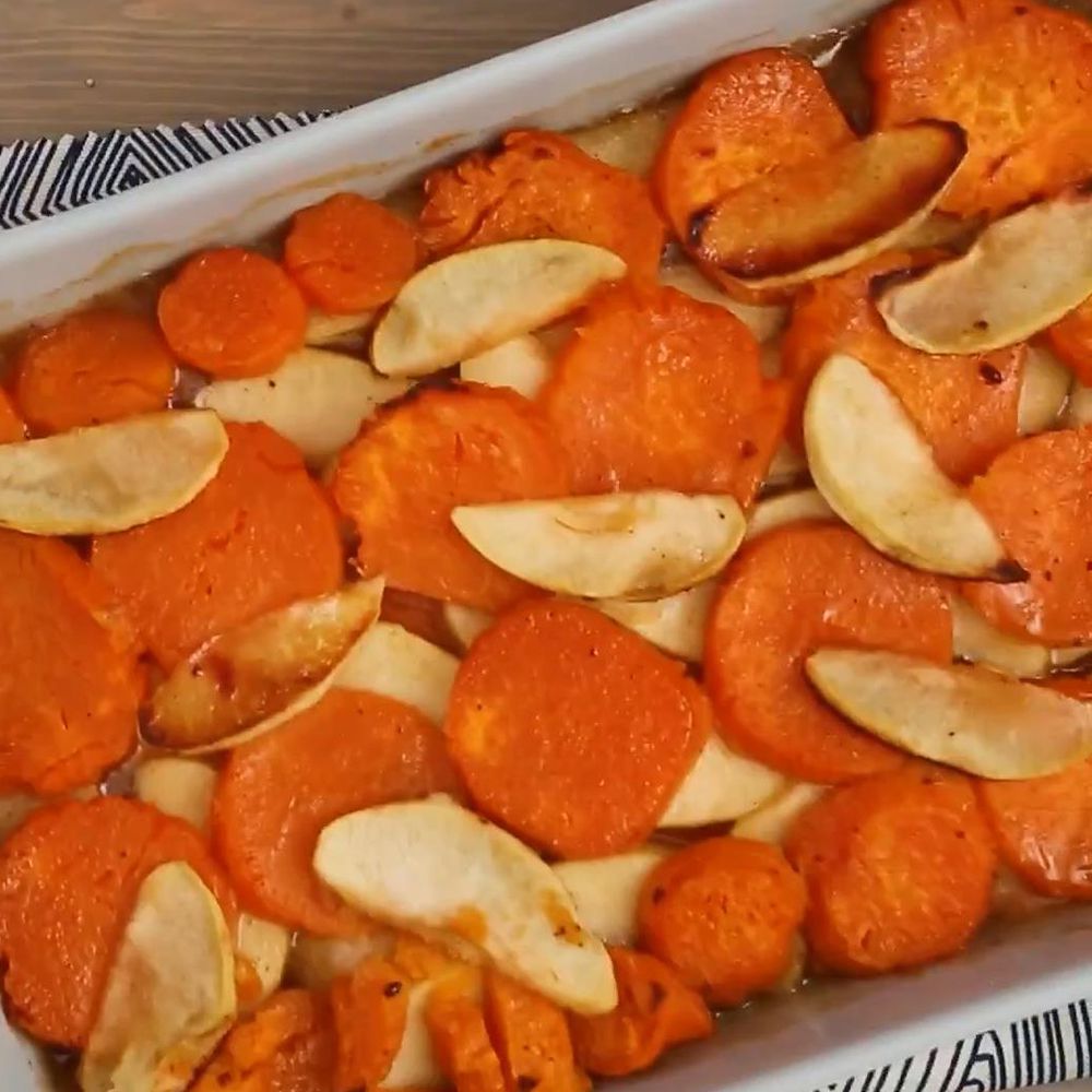 Yam and Apple Casserole Recipe