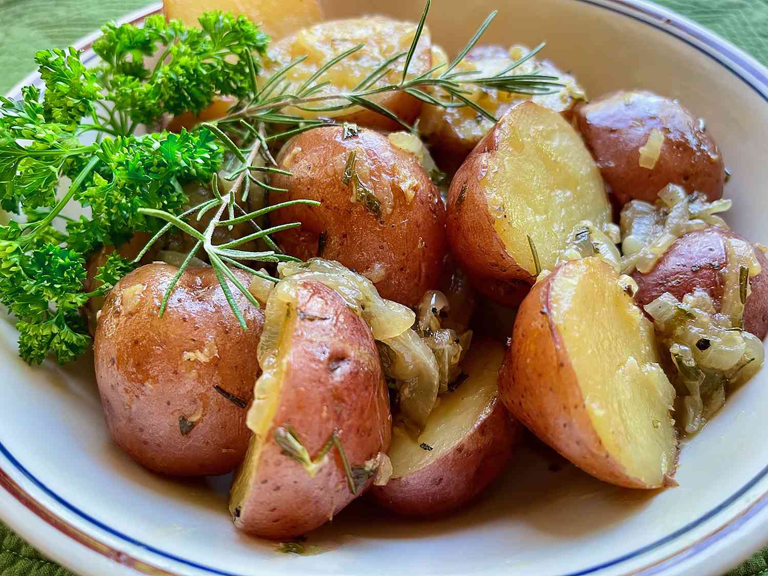 Braised Red Potatoes Recipe