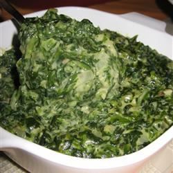 Creamed Spinach II Recipe