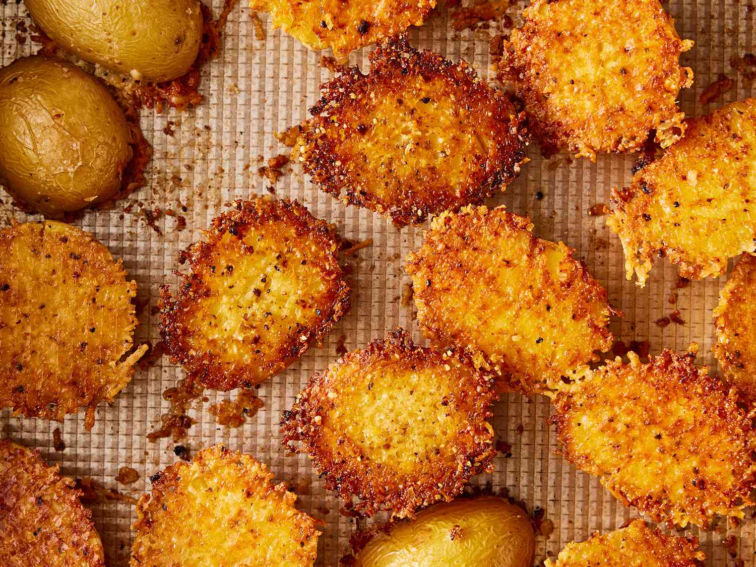 TikTok Parmesan-Crusted Roasted Potatoes Recipe