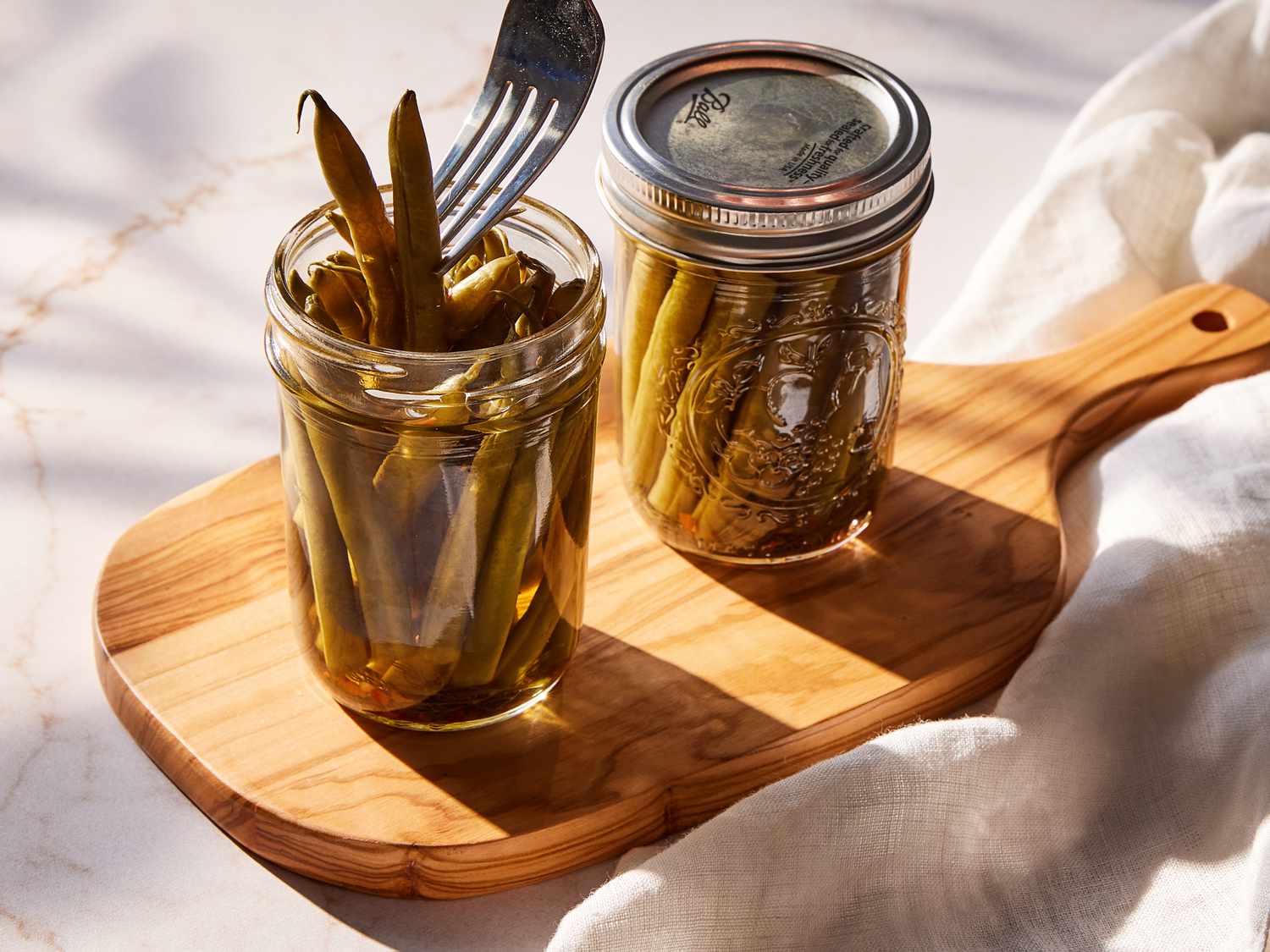 Crisp Pickled Green Beans Recipe