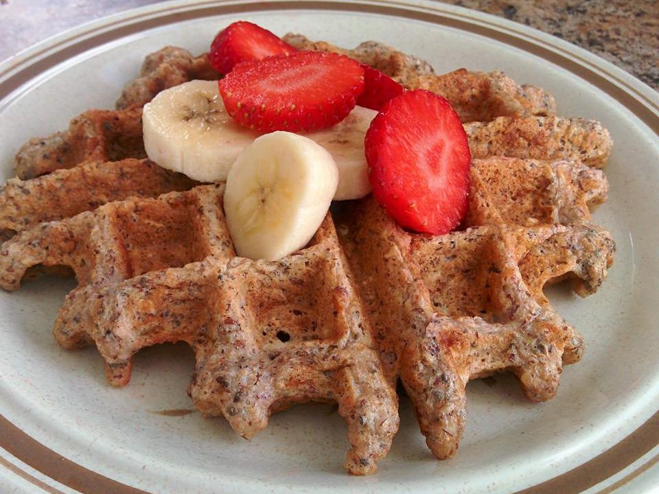 Multigrain Chia Waffles Recipe