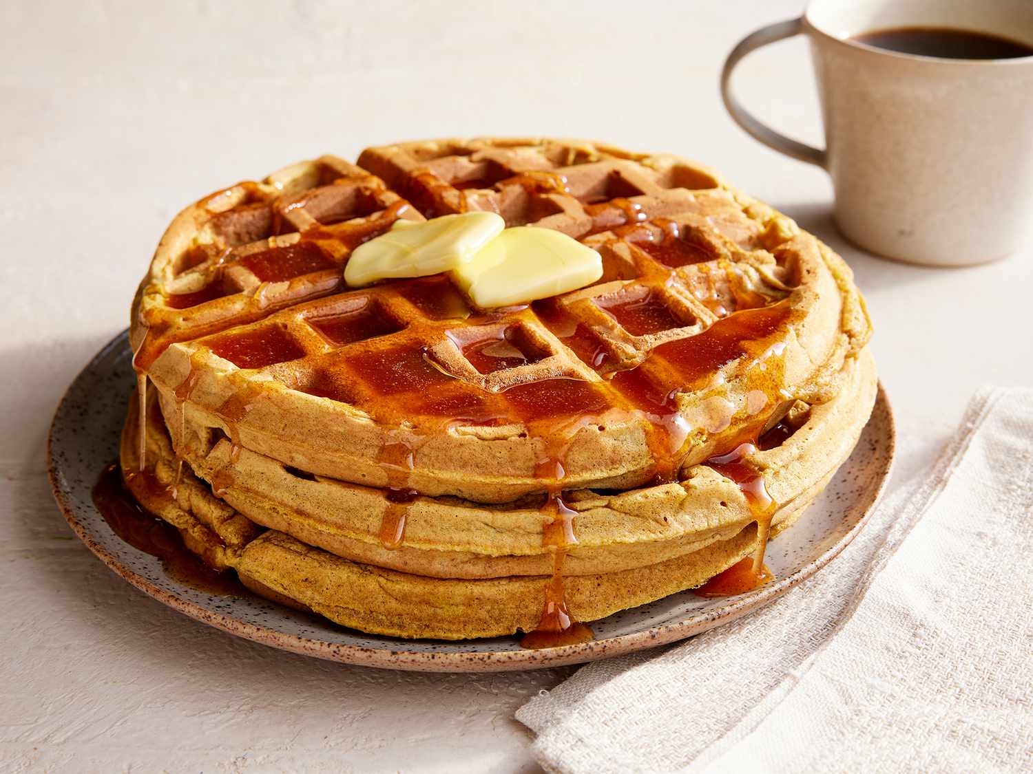 Pumpkin Waffles Recipe