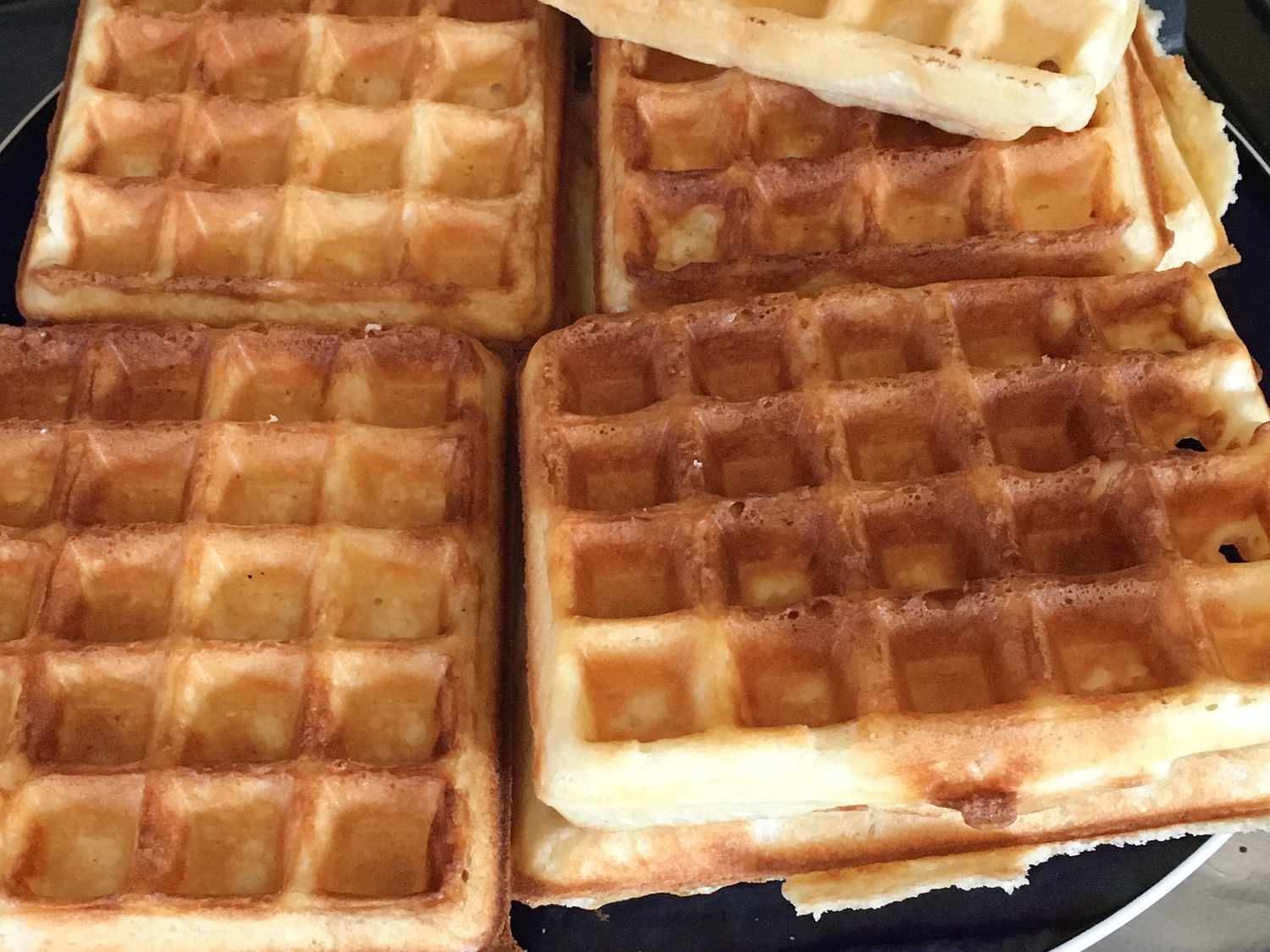 Yeast Waffles Recipe