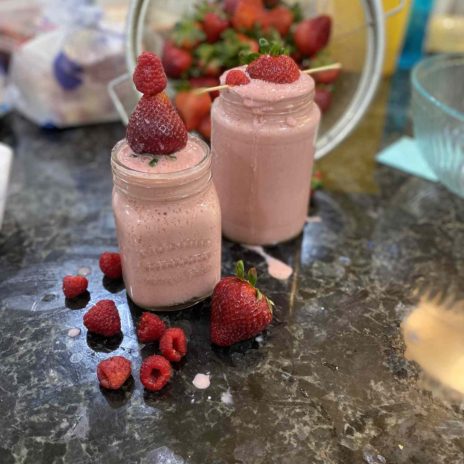 Strawberry-Raspberry Smoothie Recipe