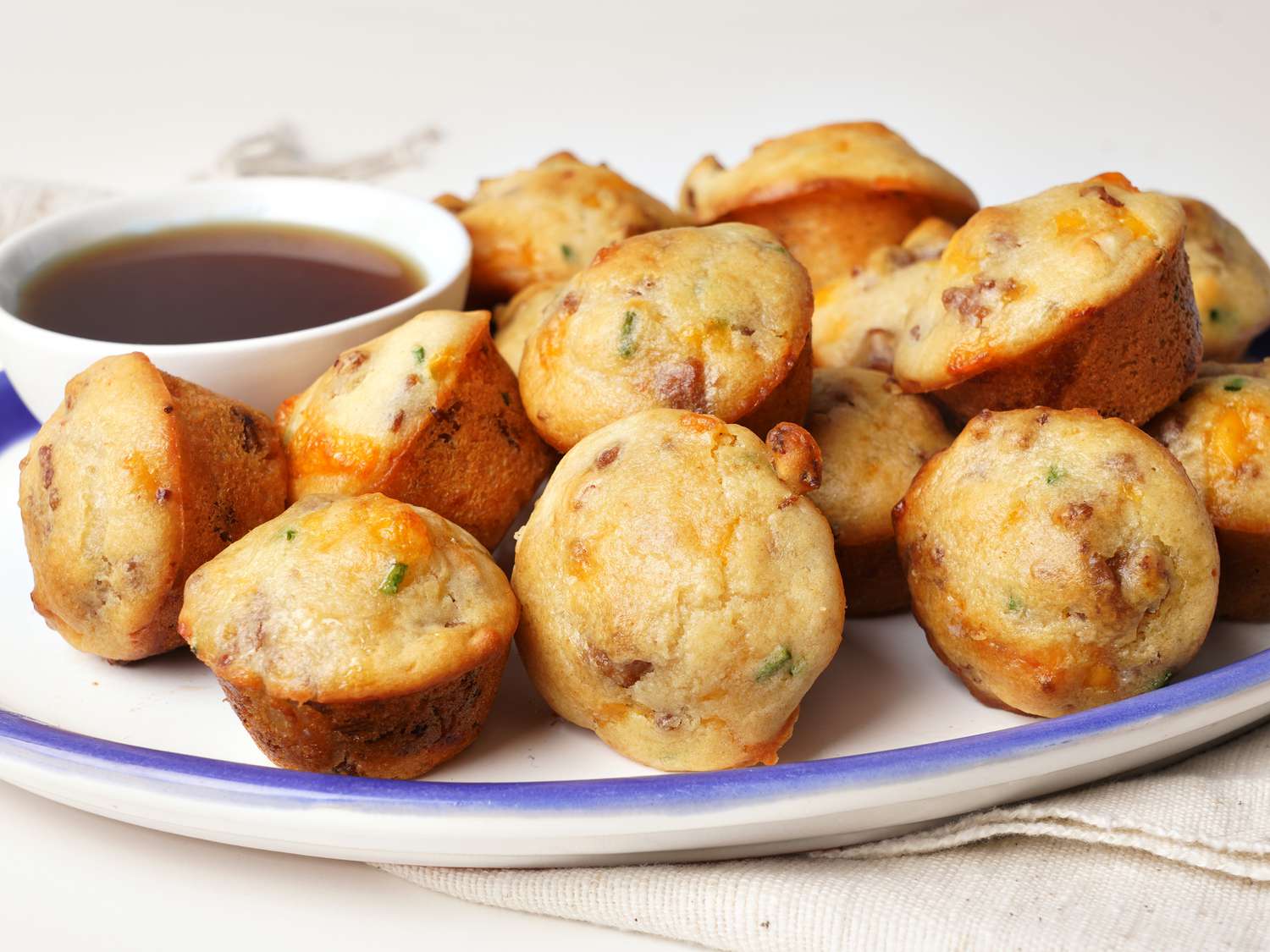 Mini Sausage Pancake Muffins Recipe