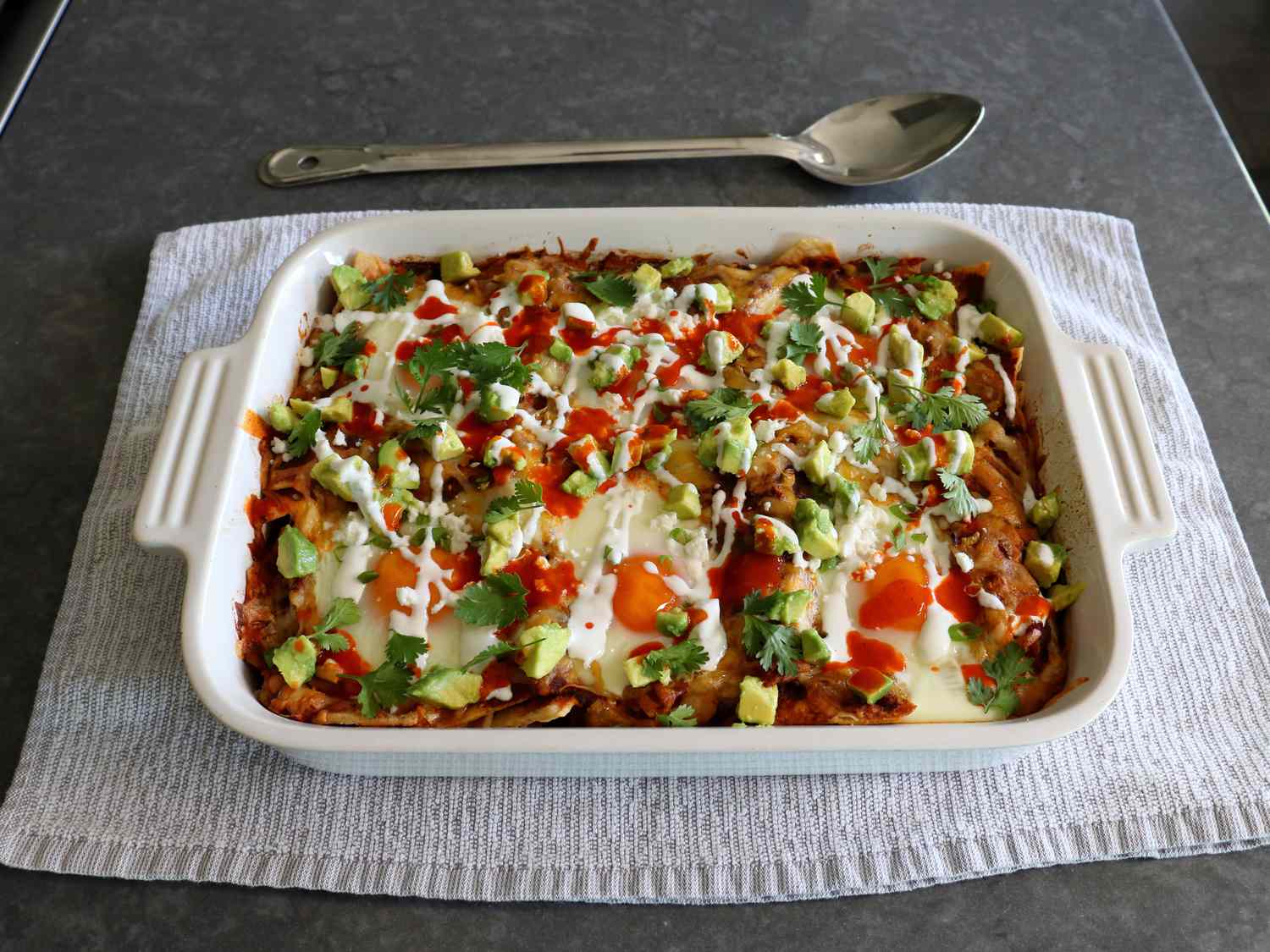 Chilaquiles Breakfast Casserole Recipe