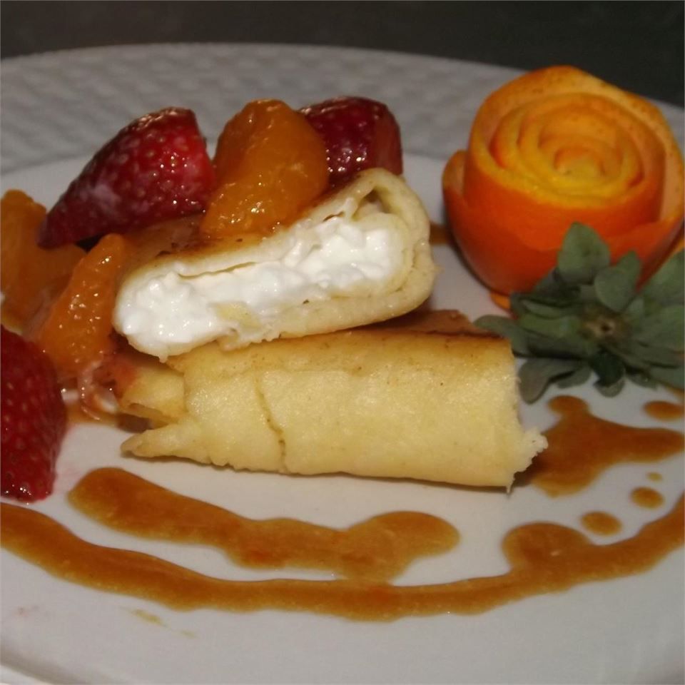 Cottage Cheese Blintzes Recipe