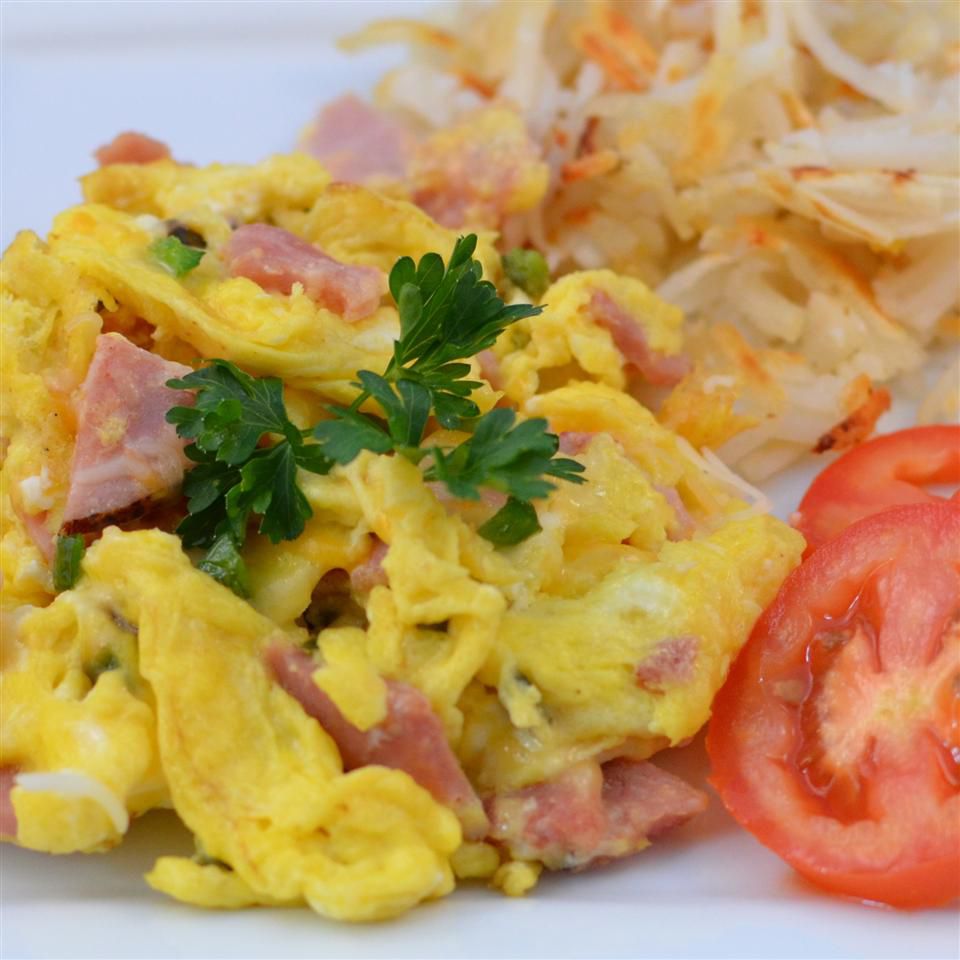 Sharon's Egg and Ham Scramble Recipe