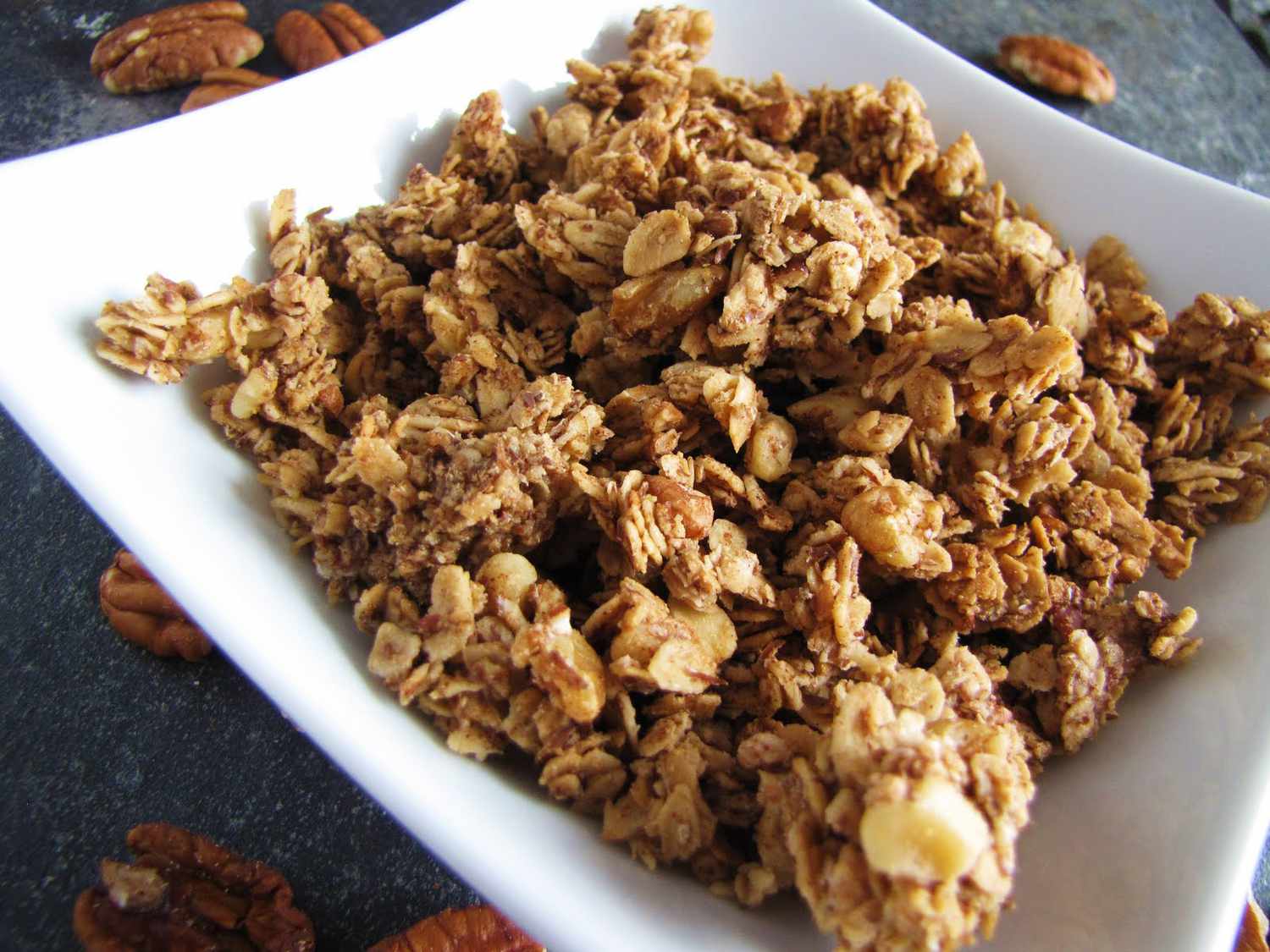 Maple Pecan Granola Recipe