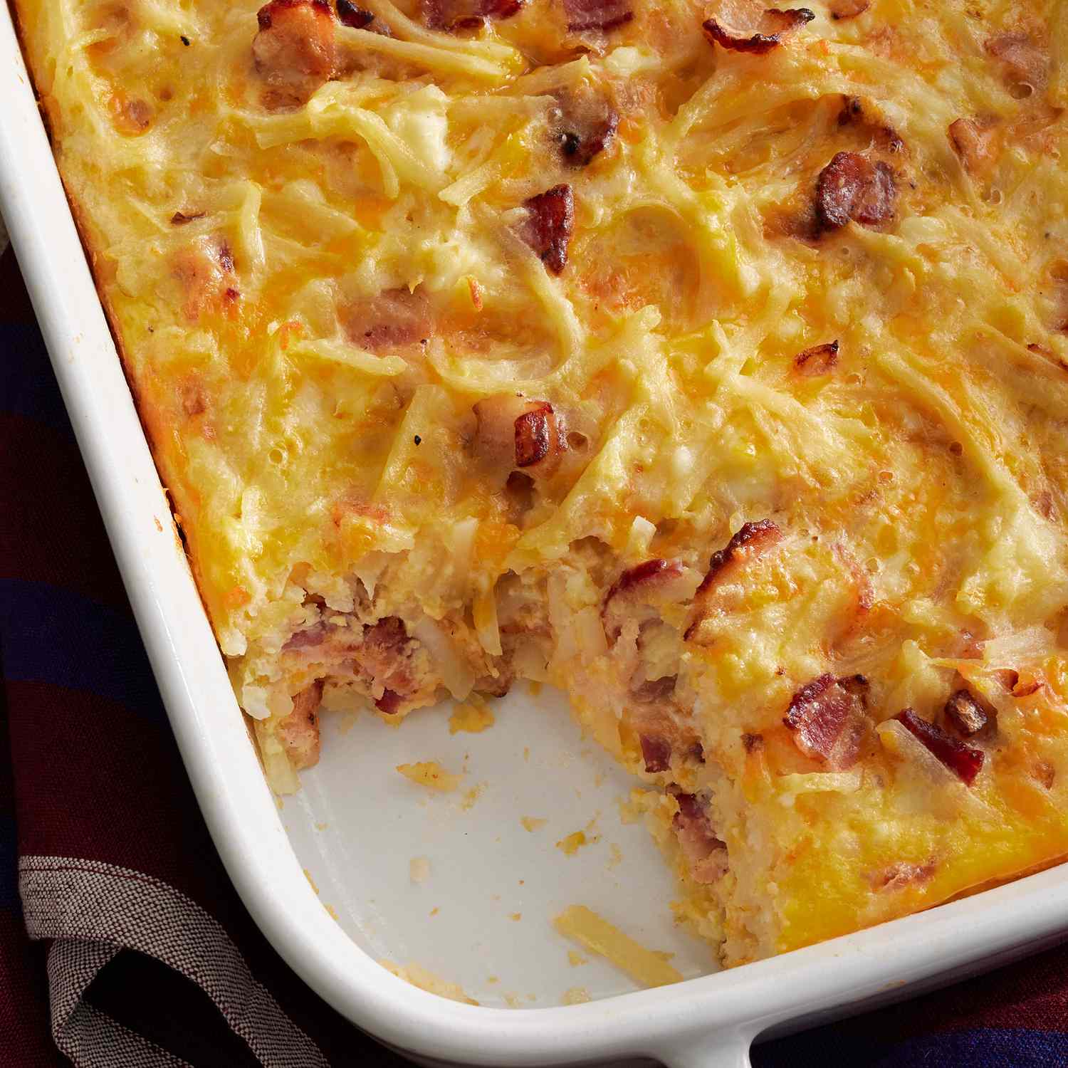 Cheesy Amish Breakfast Casserole Recipe