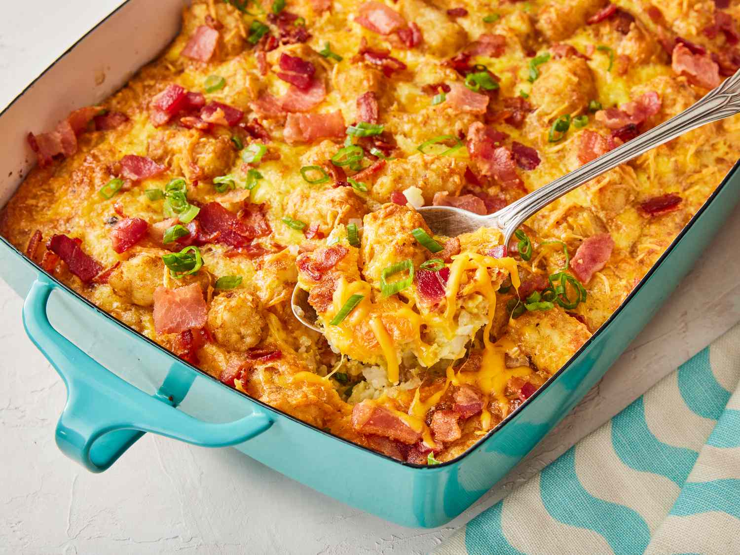 Tater Tot and Bacon Breakfast Casserole Recipe