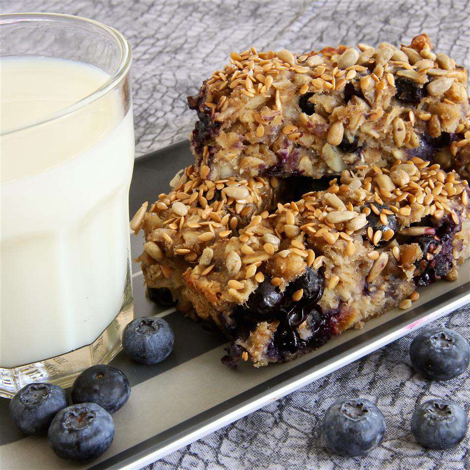 Blueberry Banana Breakfast Bars Recipe