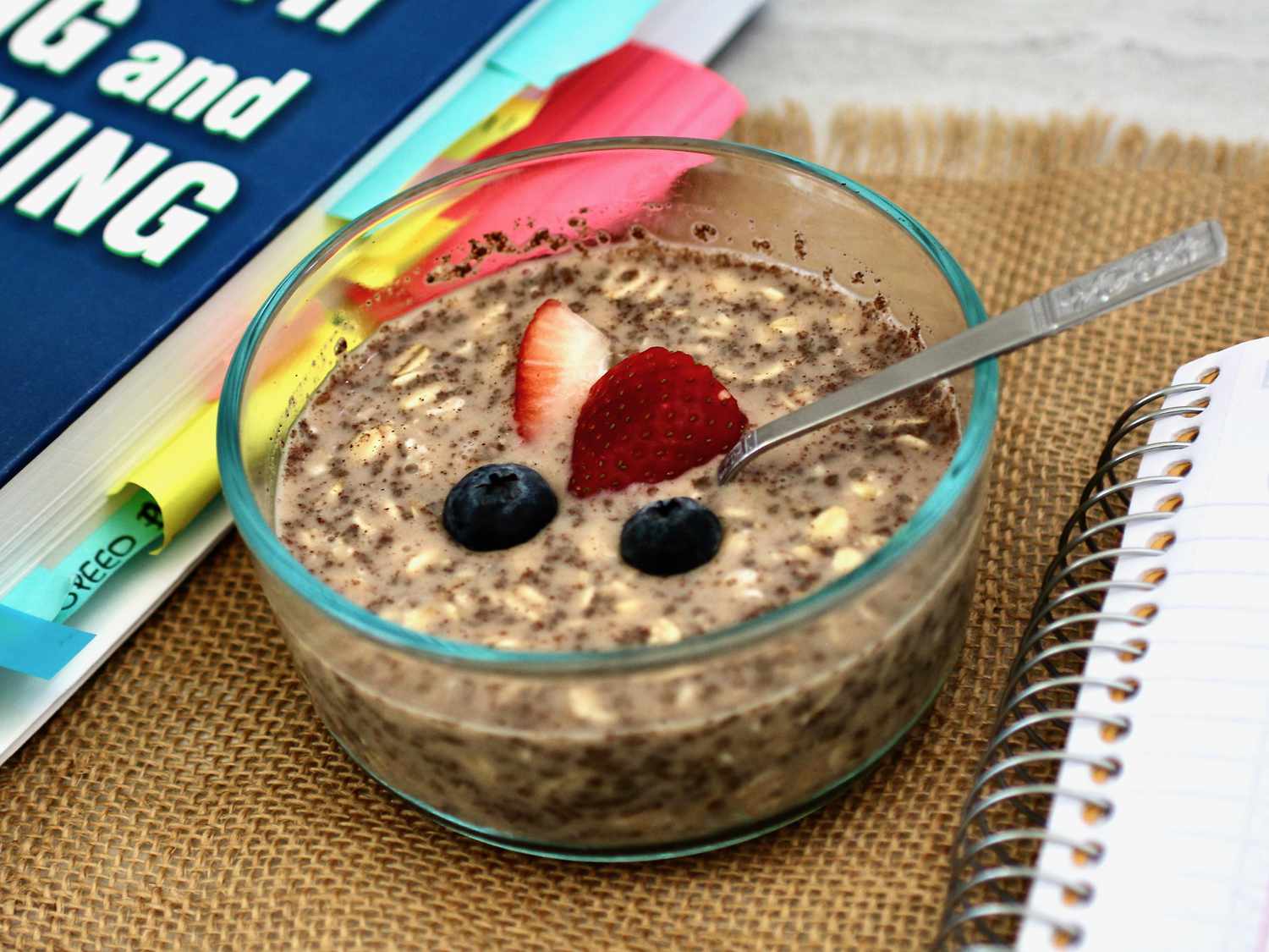 Almond Milk Overnight Chia Oats Recipe