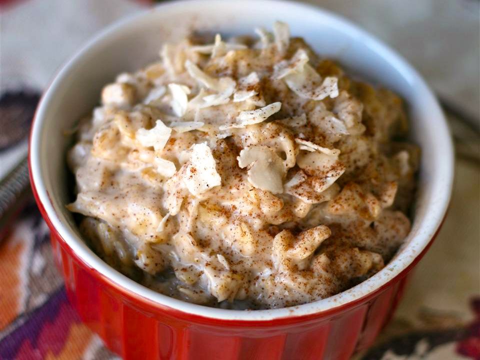 Sweet Coconut Oatmeal Recipe