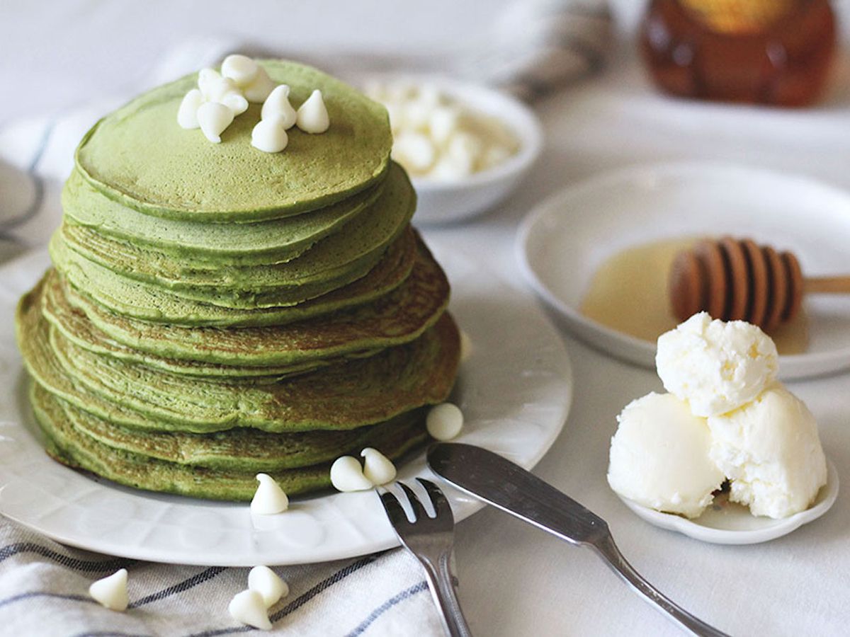 Matcha Pancakes Recipe