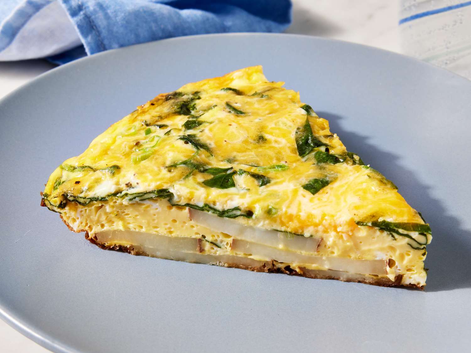 Spinach and Potato Frittata Recipe