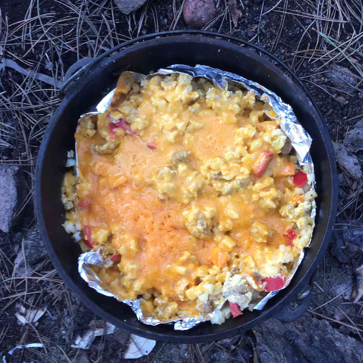 Dutch Oven Mountain Man Breakfast Recipe