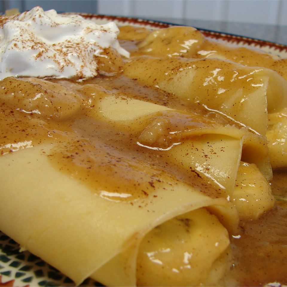 Banana Crepes Recipe