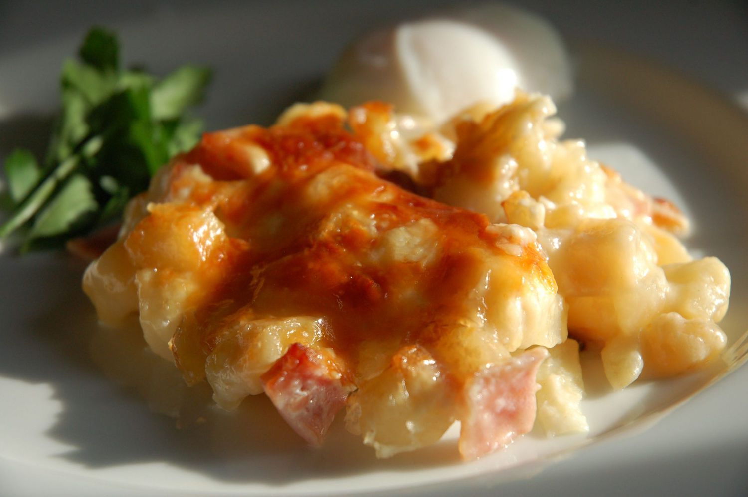 Cheesy Ham and Hash Brown Casserole Recipe