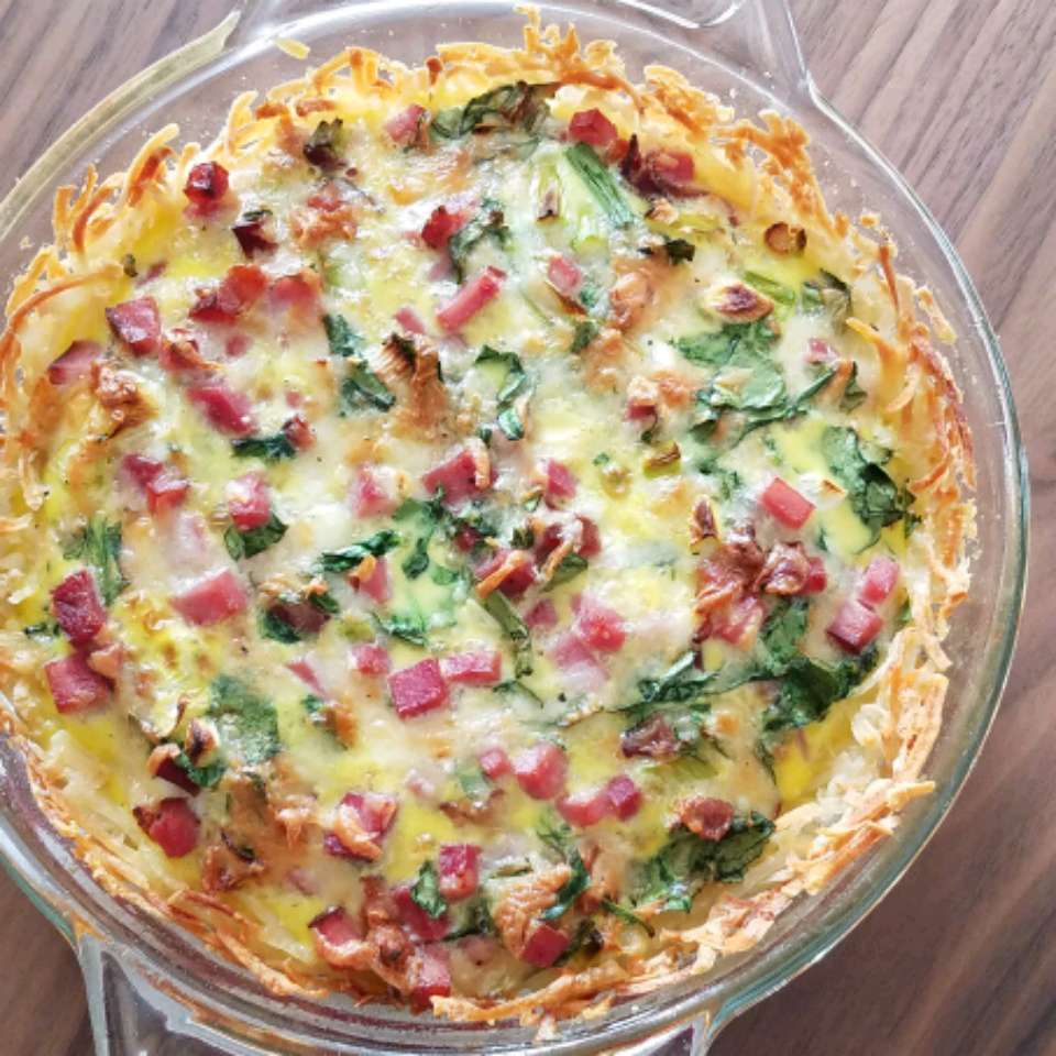 Shredded Potato Quiche Recipe