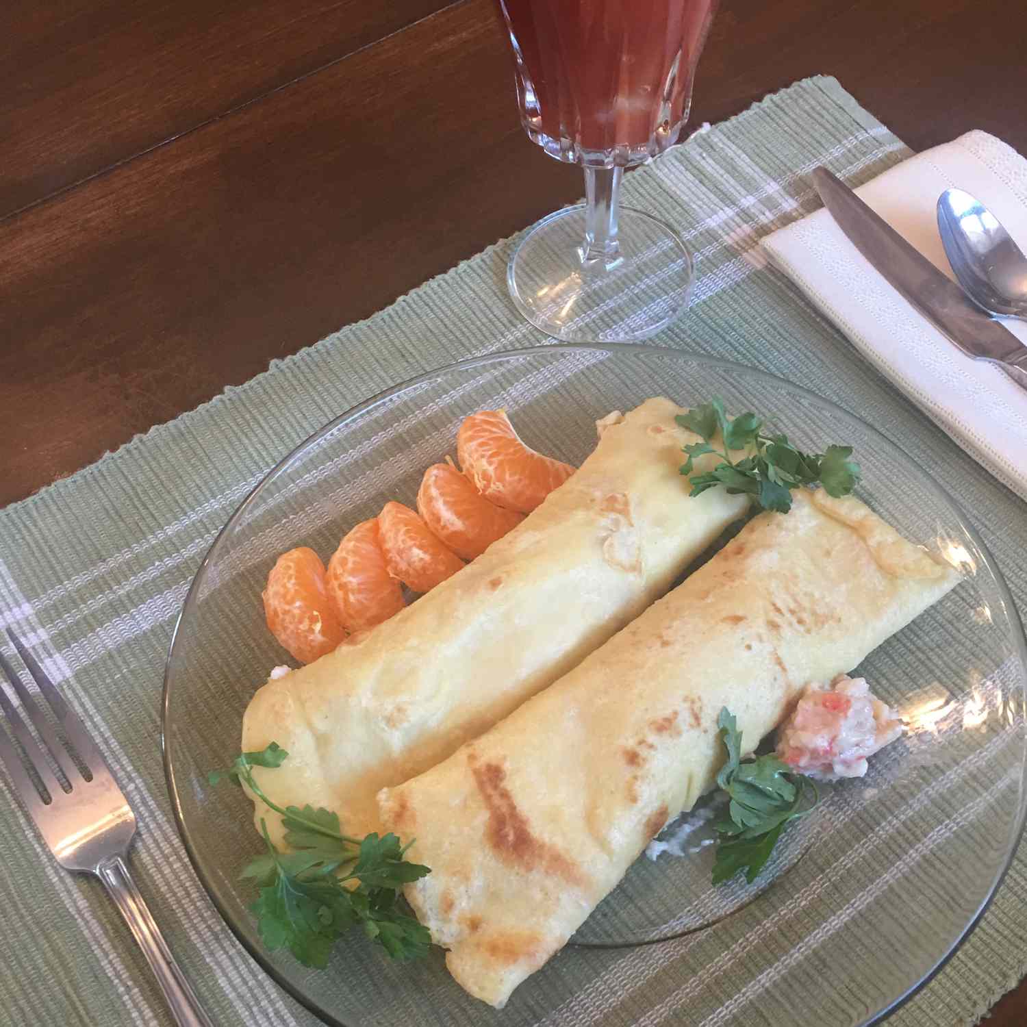 Crab Crêpes Recipe