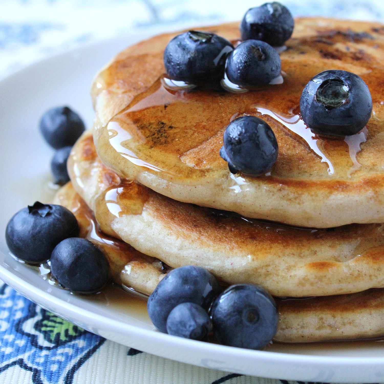 Todd's Famous Blueberry Pancakes Recipe